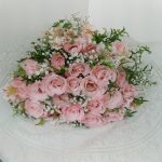 BH Flores - Bouquet 24 rosas na cor rosa