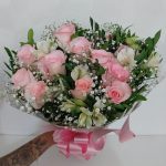 BH Flores - Bouquet 12 rosas rosa