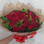 BH Flores - Bouquet 24 Rosas no Papel kraft