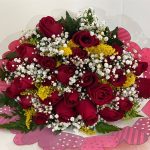 BH Flores - Bouquet 24 rosas vermelhas