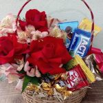 BH Flores - Cesta Flores e Chocolates Diversos
