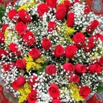 BH Flores - Bouquet 40 Rosas Vermelhas