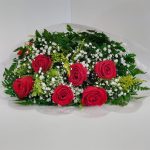 BH Flores - Bouquet 06 rosas vermelhas