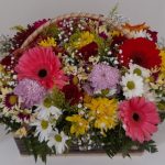 BH Flores - Linda cesta de flores do campo