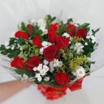 BH Flores - Bouquet 12 rosas vermelhas