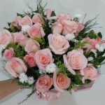 BH Flores - Bouquet 24 rosas na cor rosa