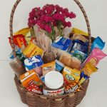 BH Flores - Cesta Nutella com vaso de Kalanchoe