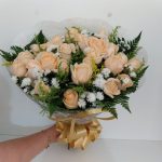 BH Flores - Bouquet 24 rosas Chá