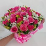BH Flores - Bouquet 24 Rosas Pink